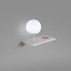 NIKO LED Lámpara aplique derecho blanco difusor PC ENVIO GRATIS